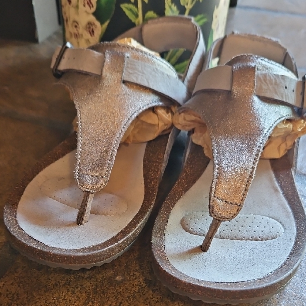 Teva Metallic Silver Women's Sandals